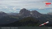 Archived webcam image showing Seceda - Val Gardena / Gröden on 15 Jun 2026 at 11:13