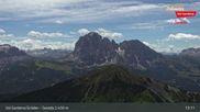 Archived webcam image showing Seceda - Val Gardena / Gröden on 15 Jun 2026 at 13:13