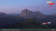 Archived webcam image showing Seceda - Val Gardena / Gröden on 16 Jun 2026 at 05:05