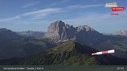 Archived webcam image showing Seceda - Val Gardena / Gröden on 16 Jun 2026 at 07:05
