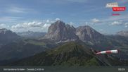Archived webcam image showing Seceda - Val Gardena / Gröden on 16 Jun 2026 at 09:05