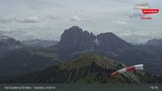 Archived webcam image showing Seceda - Val Gardena / Gröden on 16 Jun 2026 at 15:05