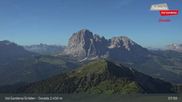 Archived webcam image showing Seceda - Val Gardena / Gröden on 18 Jun 2026 at 08:59