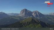 Archived webcam image showing Seceda - Val Gardena / Gröden on 18 Jun 2026 at 09:59
