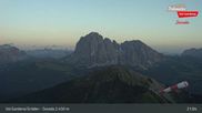 Archived webcam image showing Seceda - Val Gardena / Gröden on 18 Jun 2026 at 01:59
