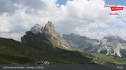Archived webcam image showing Seceda - Val Gardena / Gröden on 2 Aug 2026 at 13:42