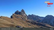Archived webcam image showing Seceda - Val Gardena / Gröden on 31 Oct 2026 at 09:19