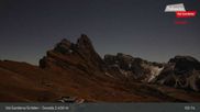 Archived webcam image showing Seceda - Val Gardena / Gröden on 31 Oct 2026 at 03:19