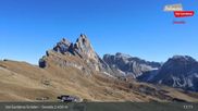Archived webcam image showing Seceda - Val Gardena / Gröden on 31 Oct 2026 at 11:19