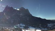 Archived webcam image showing Seis am Schlern (South Tyrol) on Feb 26, 2026 at 10:49 AM