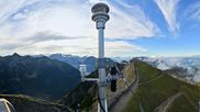 Archived webcam image showing Top station Klingenstock on 14 Oct 2026 at 16:52