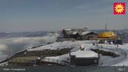 Archived webcam image showing Top station Fronalpstock on 22 Mar 2026 at 09:45