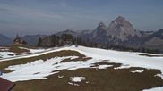 Archived webcam image showing Top station Schwyz-Stoos on 24 Mar 2026 at 12:53