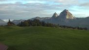 Archived webcam image showing Top station Schwyz-Stoos on 9 Oct 2026 at 08:51