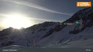Archived webcam image showing Top Station Eisgrat Gondola on 9 Mar 2026 at 07:35