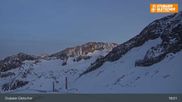 Archived webcam image showing Top Station Eisgrat Gondola on 9 Mar 2026 at 03:35