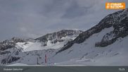 Archived webcam image showing Top Station Eisgrat Gondola on 9 Mar 2026 at 15:35