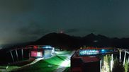 Archived webcam image showing Hauser Kaibling: Panoramic view at top station Senderbahn on 21 Jul 2026 at 02:30