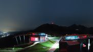 Archived webcam image showing Hauser Kaibling: Panoramic view at top station Senderbahn on 17 Aug 2026 at 04:46