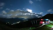 Archived webcam image showing Hauser Kaibling: Panoramic view at top station Senderbahn on 6 Sep 2026 at 02:54