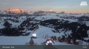 Archiviertes Webcam Bild: Alta Badia: Piz Boè am 26 Feb 2026 um 19:46 Uhr