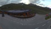 Archived webcam image showing View of Top Mountain Crosspoint at Timmelsjoch on 23 Jul 2026 at 06:08