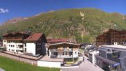 Archiviertes Webcam Bild: Panoramablick Obergurgl: Hotel Edelweiss & Gurgl am 12.07.2026 um 10:36 Uhr