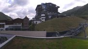 Archived webcam image showing Hotel Edelweiss & Gurgl - view over Obergurgl on 23 Jul 2026 at 08:09