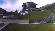 Archived webcam image showing Hotel Edelweiss & Gurgl - view over Obergurgl on 26 Aug 2026 at 18:10