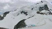 Archived webcam image showing Saas-Fee: Mountain Restaurant Mittelallalin on 17 Jun 2026 at 14:51