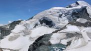 Archiviertes Webcam Bild: Saas Fee: Restaurant Mittelallalin und Gletscherskigebiet am 12.07.2026 um 14:09 Uhr