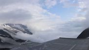 Archived webcam image showing Saas-Fee: Mountain Restaurant Mittelallalin on 26 Jul 2026 at 08:37