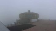 Archived webcam image showing Saas-Fee: Mountain Restaurant Mittelallalin on 26 Jul 2026 at 16:37