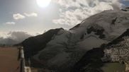 Archiviertes Webcam Bild: Saas Fee: Restaurant Mittelallalin und Gletscherskigebiet am 26.08.2026 um 22:50 Uhr