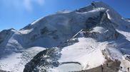 Archiviertes Webcam Bild: Saas Fee: Restaurant Mittelallalin und Gletscherskigebiet am 14.10.2026 um 12:14 Uhr