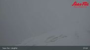 Archiviertes Webcam Bild: Saas-Fee: Bergstation Längfluhbahn am 06.05.2026 um 08:40 Uhr