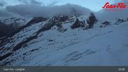 Archiviertes Webcam Bild: Saas-Fee: Bergstation Längfluhbahn am 06.05.2026 um 03:40 Uhr