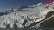 Archiviertes Webcam Bild: Saas-Fee: Bergstation Längfluhbahn am 28.05.2026 um 08:43 Uhr