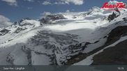 Archiviertes Webcam Bild: Saas-Fee: Bergstation Längfluhbahn am 28.05.2026 um 15:33 Uhr