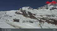 Archiviertes Webcam Bild: Saas-Fee: Bergstation Längfluhbahn am 28.05.2026 um 11:43 Uhr
