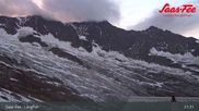 Archiviertes Webcam Bild: Saas-Fee: Bergstation Längfluhbahn am 22.06.2026 um 03:31 Uhr
