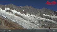 Archiviertes Webcam Bild: Saas-Fee: Bergstation Längfluhbahn am 12.07.2026 um 09:21 Uhr