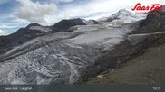 Archived webcam image showing Saas-Fee ski resort : Längfluh top station on 29 Aug 2026 at 15:33