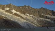 Archived webcam image showing Saas-Fee ski resort : Längfluh top station on 20 Sep 2026 at 07:45