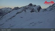 Archiviertes Webcam Bild: Saas-Fee: Bergstation Längfluhbahn am 26 Feb 2026 um 03:02 Uhr
