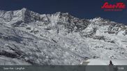 Archiviertes Webcam Bild: Saas-Fee: Bergstation Längfluhbahn am 26 Feb 2026 um 13:02 Uhr