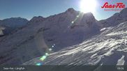 Archived webcam image showing Saas-Fee ski resort : Längfluh top station on 22 Oct 2026 at 09:36