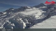 Archived webcam image showing Saas-Fee ski resort : Längfluh top station on 22 Oct 2026 at 15:36