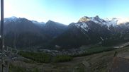 Archiviertes Webcam Bild: Blick vom Hannig auf Saas-Fee am 28.05.2026 um 06:37 Uhr