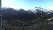 Archiviertes Webcam Bild: Blick vom Hannig auf Saas-Fee am 21.05.2026 um 06:32 Uhr